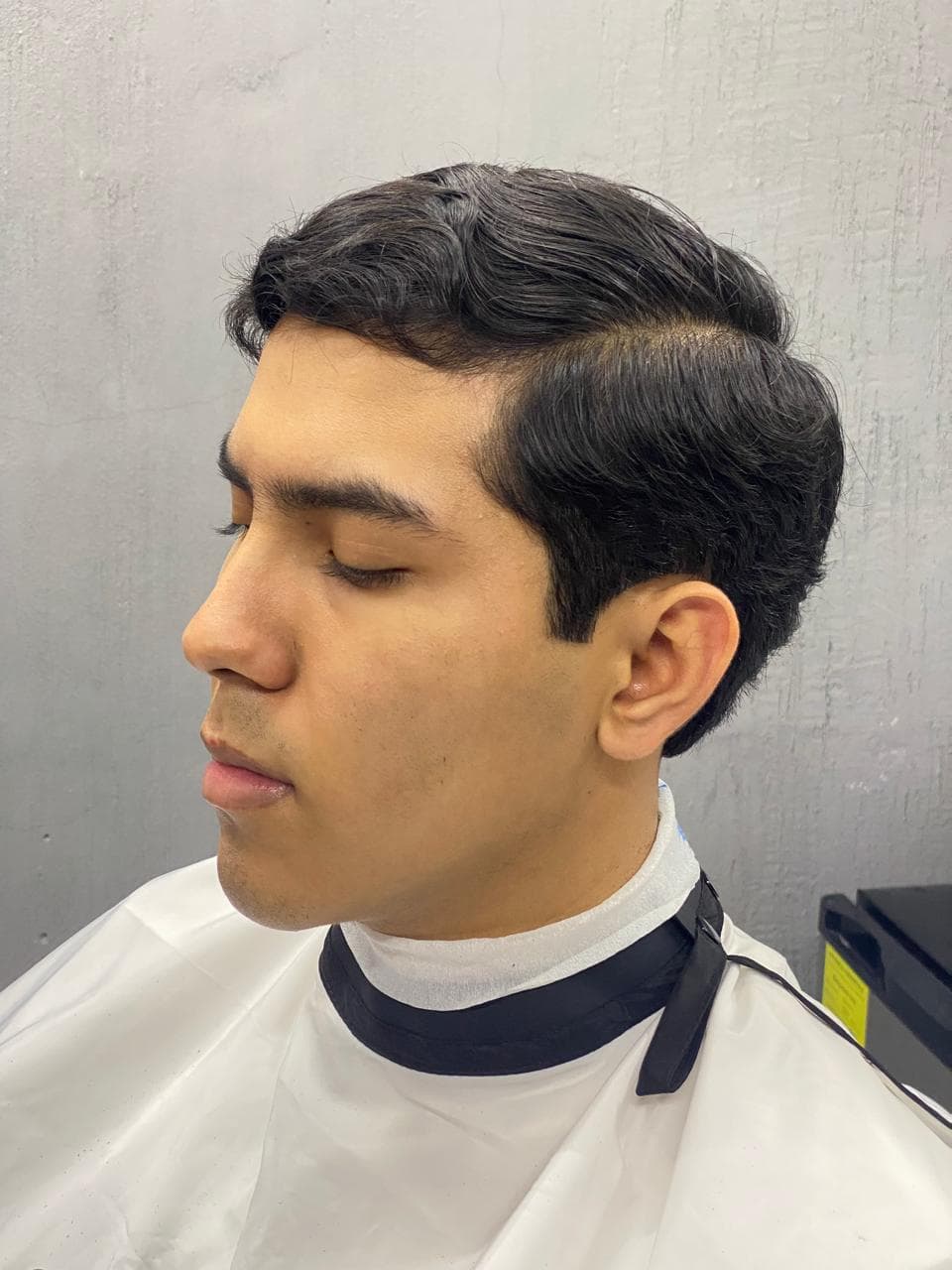 Raya lateral, corte de Jonathan
